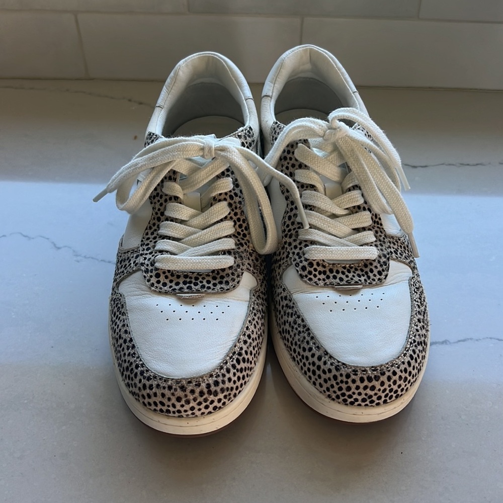 Court Sneakers in Spotted Calf Hair women’s 8